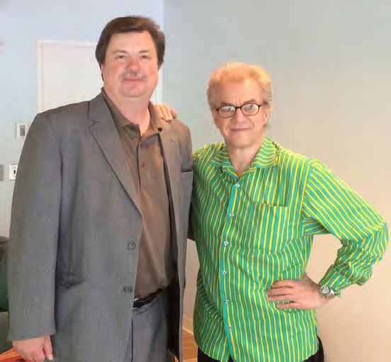 ICSOM Chairperson Bruce Ridge (left) and Minnesota Orchestra Music Director Osmo Vänskä. In June, Ridge travelled to Minneapolis where he also met with the full Minnesota Orchestra, Local 30-73 President Brad Eggen, the new Minnesota Orchestra board chair, and many supporters within the community.