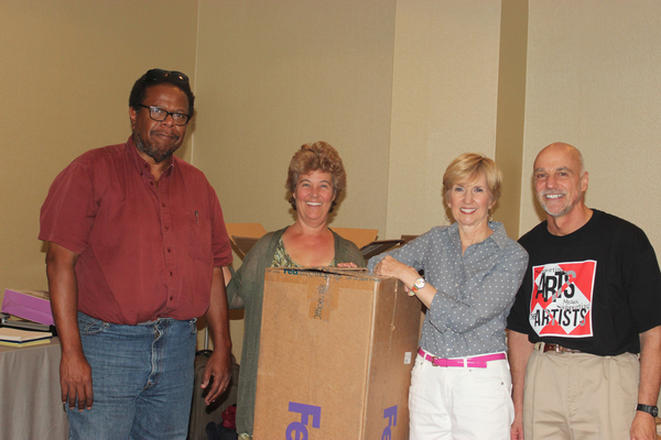 John Lofton, Meredith Snow, Nancy Neville, and Tom ReelPhoto credit: Laura Ross