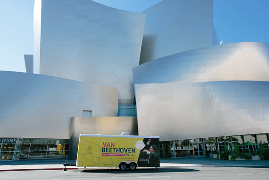 VAN Beethoven in front of Disney Concert Hall