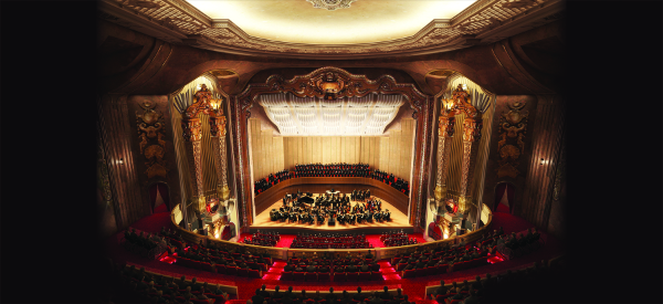 An artist’s rendering of the renovated theater Photo credit: Courtesy of the Milwaukee Symphony Orchestra